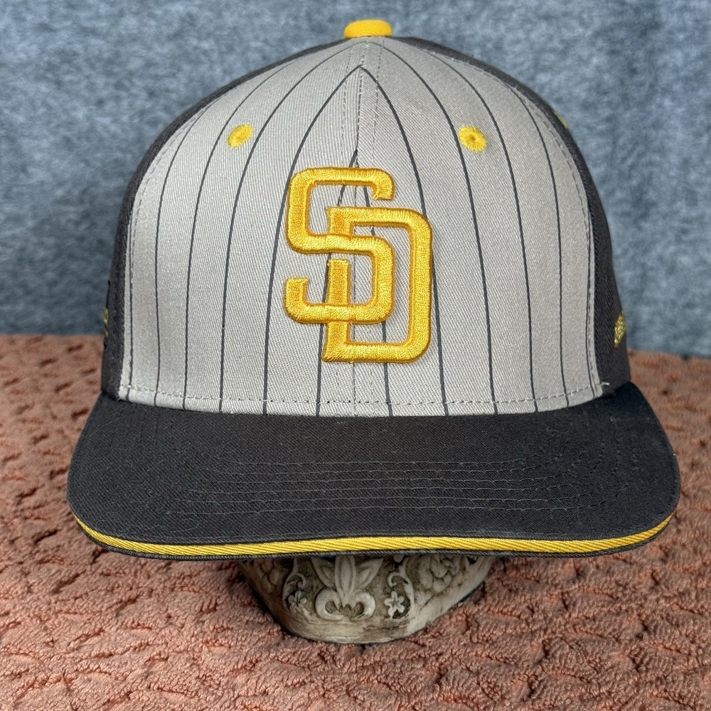Melonwear Opening Series San Diego PADRES Brown Pinstripe SnapBack Baseball Hat